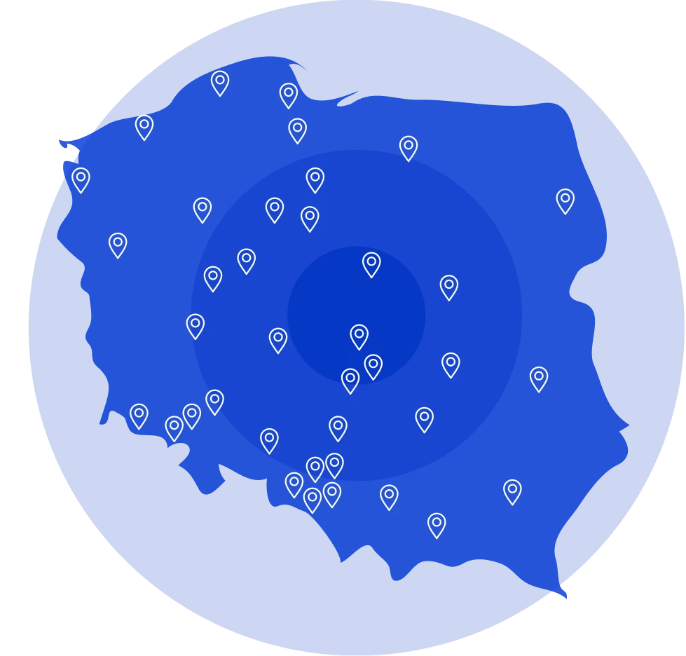Mapa szkół wspierających edukację domową